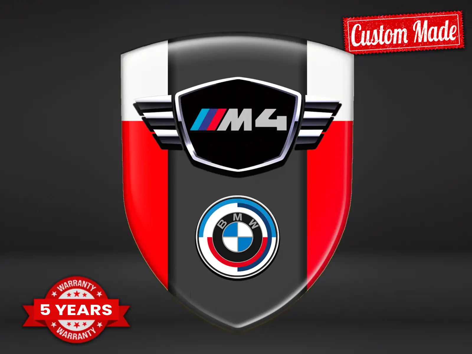 BMW Vinylaufkleber Auto Limitiert Edition Modern